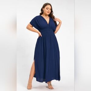 4x Midnight Blue Maxi Dress